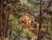 Paul Cezanne View of Chateau Noir painting